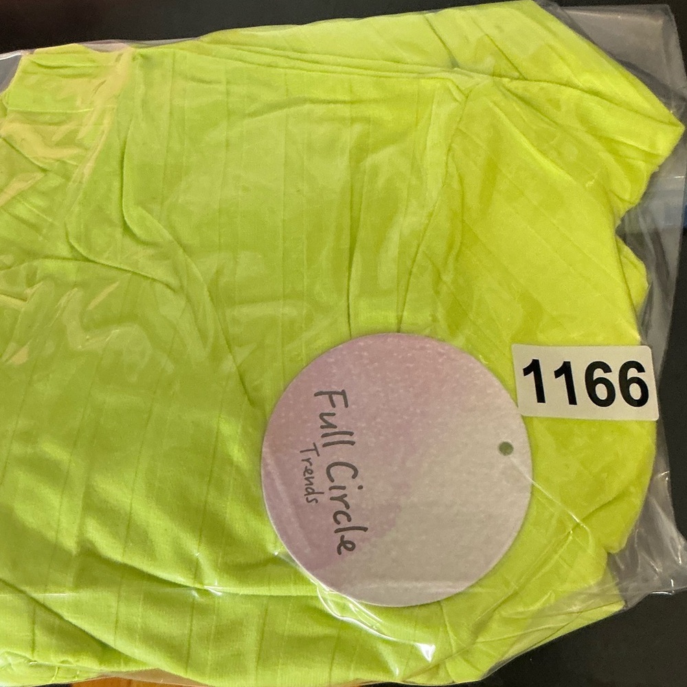 Yellow Ribbed Long Sleeve - Picture 9 of 14